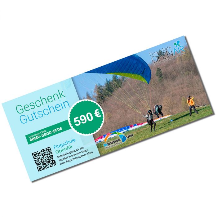 Geschenk-Gutschein - Perfekt für einen Grundkurs